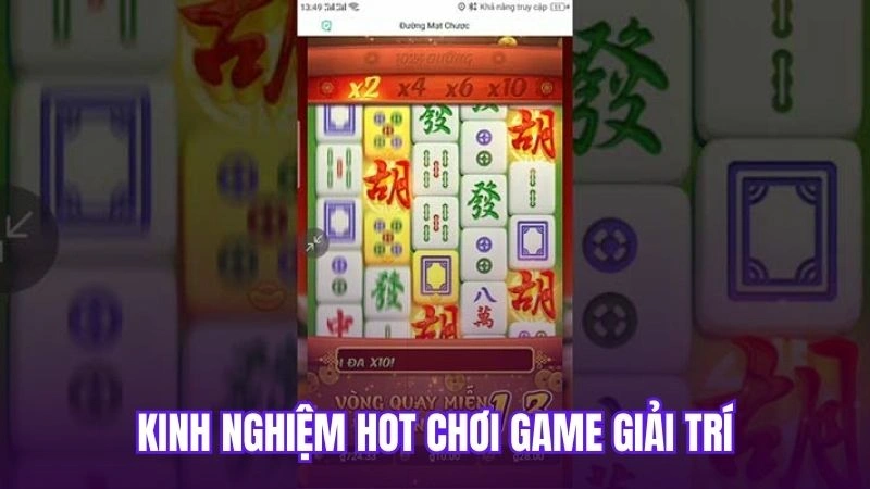 Kinh nghiệm hot chơi game giải trí