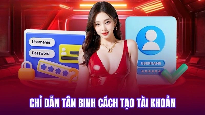 Chỉ dẫn tân binh cách tạo tài khoản